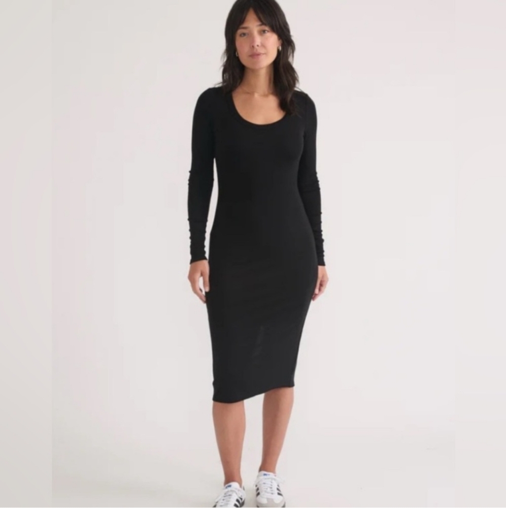 Marine Layer Lexi Dress XS In Black